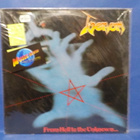 VENOM - FROM HELL TO THE UNKNOWN EX-/EX- UK -85 2LP - pikkukuva 1