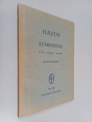 Joseph Haydn : Haydn symphonie G dur - G major - ut majeu...