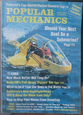 Popular Mechanics Aug 1970.