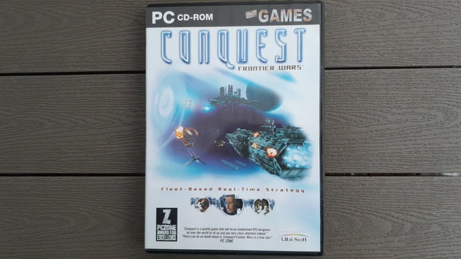 PC CD: Conquest: Frontier Wars peli (2001)