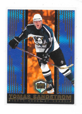1998-99 Pacific Dynagon Ice #5 Tomas Sandström Anaheim Ducks