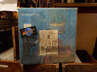 MEMPHIS SLIM - OLD TIMES, NEW TIMES EX/EX 2LP