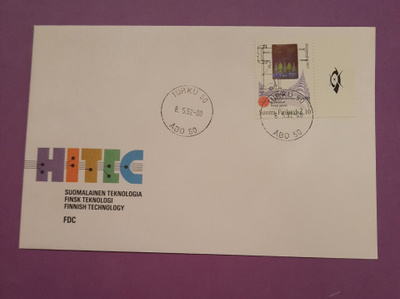 FDC Suomalainen teknologia 8.5.1992