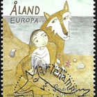 Åland 2010 Eurooppa-merkki EP alareuna LOISTO LaPe 319 - pikkukuva 1
