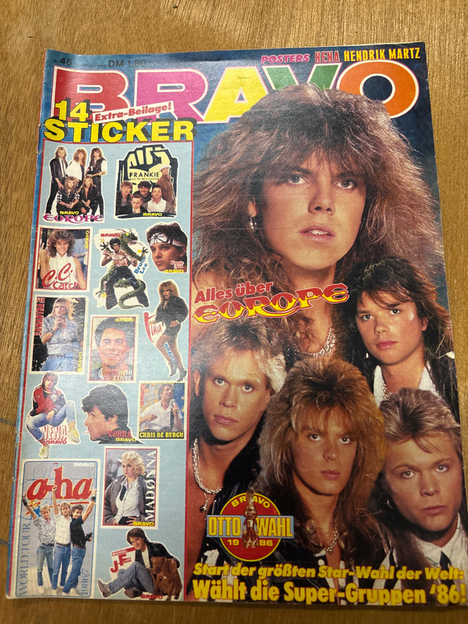 Bravo musiikkilehti 1986