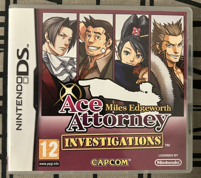 Ace Attorney Investigations: Miles Edgeworth (DS)