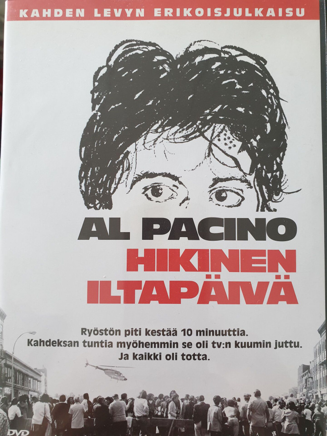 HIKINEN ILTAPÄIVÄ DVD Al Pacino