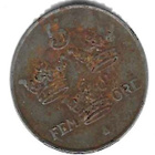1949 5 ÖRE KOLIKKO KÄYTETTY RUOTSI - pikkukuva 2