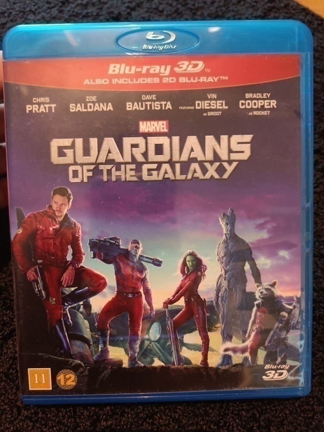 Guardian of the Galaxy (2014) Blu-ray 3D + Blu-ray