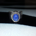 Hopea lapis lazuli kivi sormus 925 - pikkukuva 1