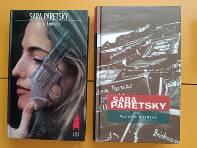 Sara Paretsky valikoima SAPO 3€/kpl