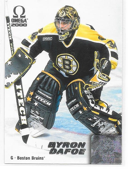 1999-00 Pacific Omega #20 Byron Dafoe Boston Bruins MV