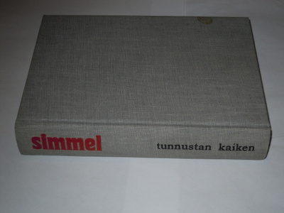 Johannes Mario Simmel : Tunnustan kaiken