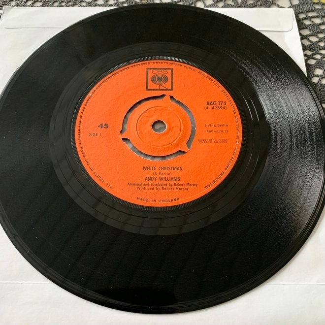 ANDY WILLIAMS: White Christmas *The Christmas Song *UK’69