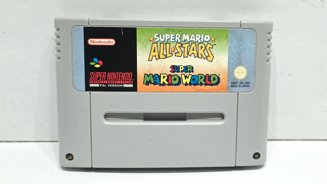 SNES - Super Mario World & Mario All-Stars