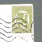 Lapsikortit, 2 kpl., toinen kulkenut 1923, vihreä 30 p. - pikkukuva 4