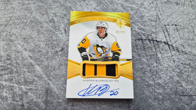 Kasper Björkqvist 2021-22 Ultimate Debut Threads /99