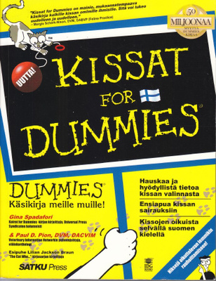 Kissat For Dummies (satku press 2000)