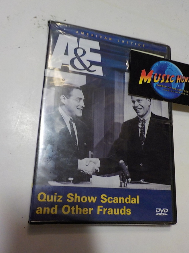 A&E QUIZ SHOW SCANDAL AND OTHER FRAUDS UUSI DVD (W)