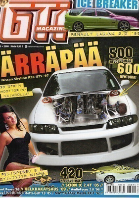 GTI Magazine n:o 10 2008 Keski-aukeamalla GTi-tyttö Minna
