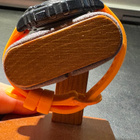 Casio W-216H – digitaalinen rannekello, 5 BAR, oranssi ranne - pikkukuva 4