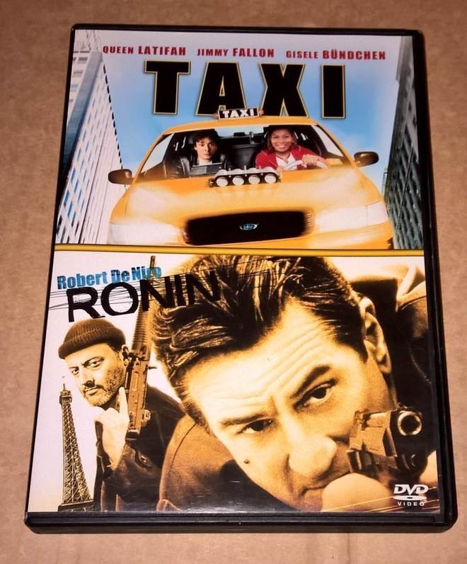 TAXI JA RONIN DVD LEFFAT TUPLA DVD