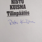 Risto Kuisma : Tilinpäätös (signeerattu) - pikkukuva 3