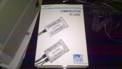 PCMCIA sarjaporttikortti
