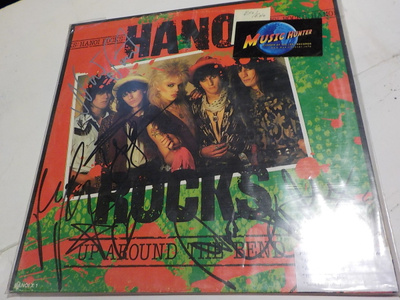 HANOI ROCKS - UP AROUND THE BEND 12'' NELJÄLLÄ NIMMARILLA