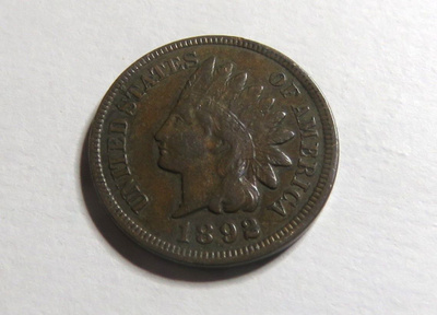 USA Indian Head Cent 1892