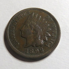 USA Indian Head Cent 1892 - pikkukuva 1