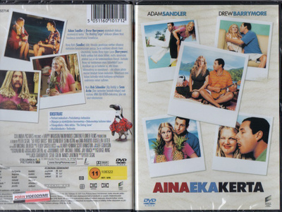 Aina Eka Kerta (26 930) UUSI -FI- DVD suomik. adam sandler