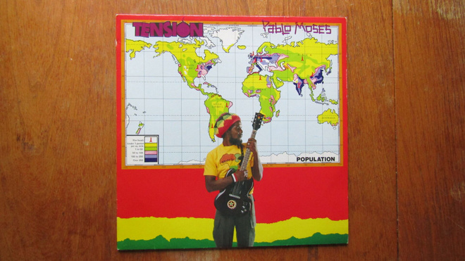 Pablo Moses: Tension (RARE reggaevinyyli 1984, EX EX)