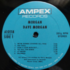 LP  Dave Morgan : Morgan  AMPEX  (1971)  1p. - pikkukuva 3
