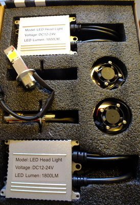 Cree LED H1 Muutosvalosarja ,  2hl-h1w - 70 % uusista