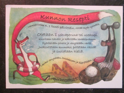 KULKEMATON KUNNON RESEPTI HELI PUKKI