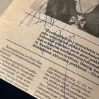 DANZIG -yhtyeen nimikirjoitukset lehtileikkeessä - pikkukuva 2