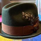 Brixton Gain Fedora - vihreä - pikkukuva 1