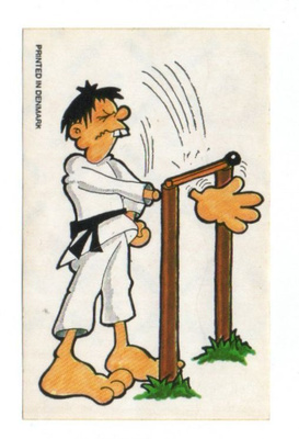 Danny Funny Sport 1973 Karate: Käsi katkeaa iskusta.