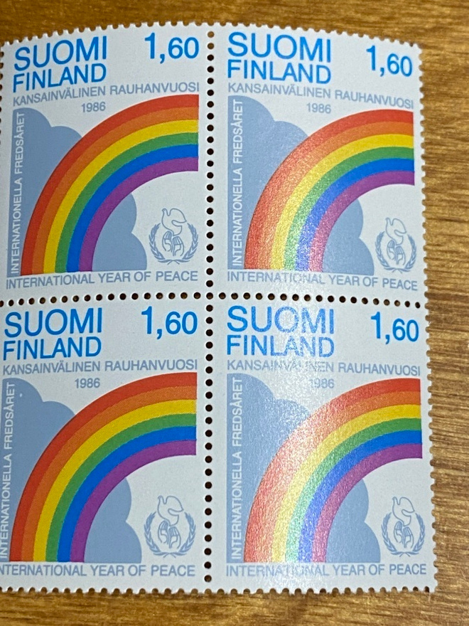 KANSAINVÄLINEN RAUHAN VUOSI NELIÖ**