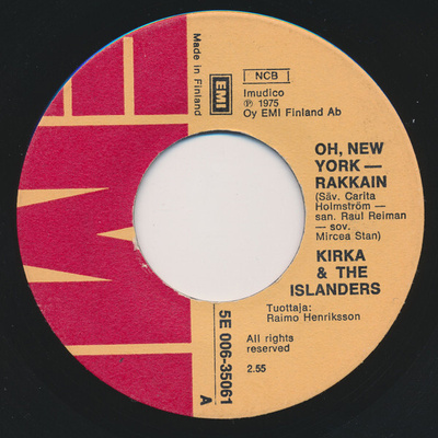 Kirka & The Islanders – Oh, New York – Rakkain