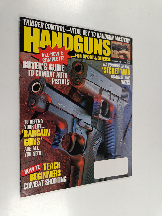 Handguns for sport & defence october 1991