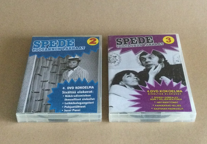 Spede-tuotannon parhaat 2-3 DVD