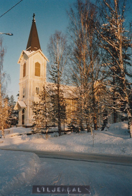 KIRKKOKORTTI - LILJENDALIN KIRKKO