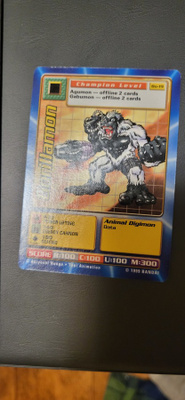 Gorillamon Bo-19 1999 BANDAI card