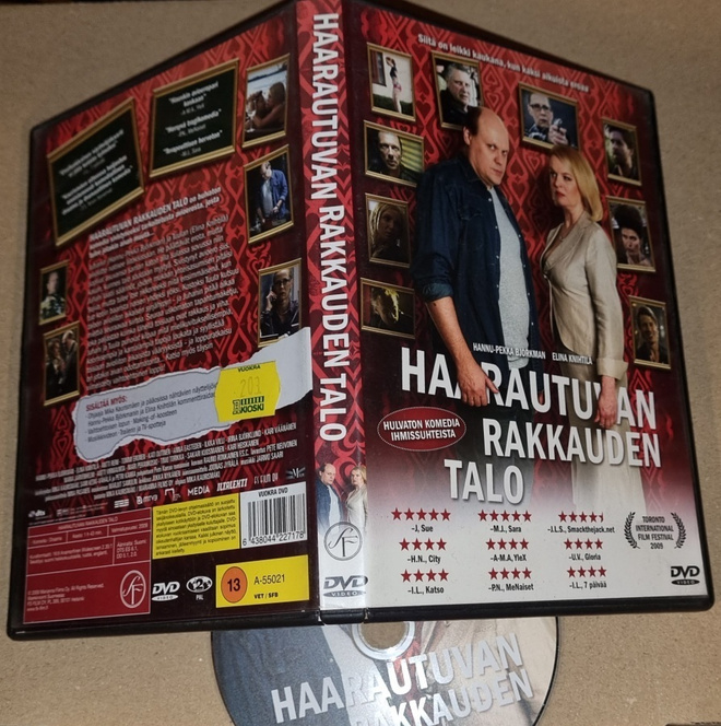 DVD Haarautuvan rakkauden talo FI
