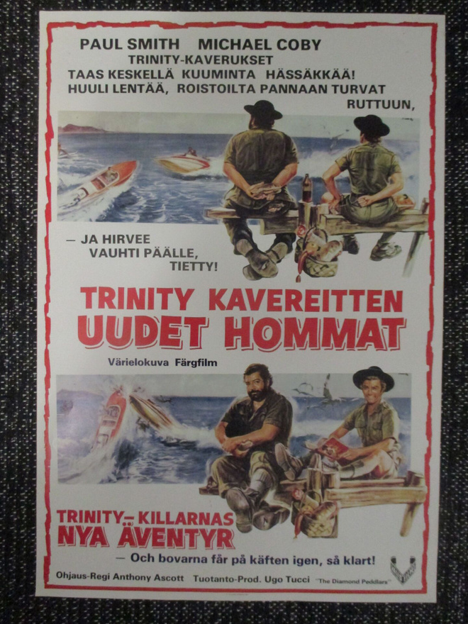 Trinity kavereitten uudet hommat (1976) vanha elokuvajuliste