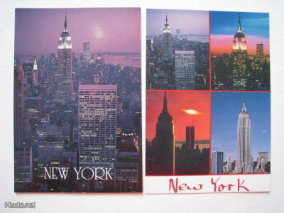 New York – 2 postikorttia (i1)