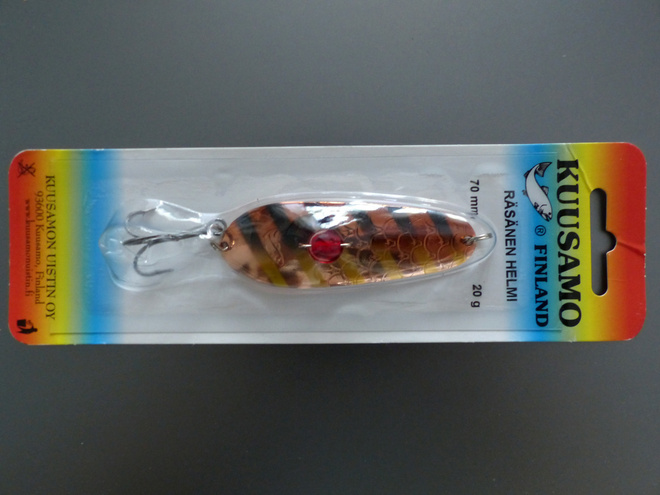KUUSAMO HELMI RÄSÄNEN 70mm, 20g Väri: BR/FYa-C