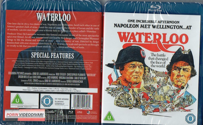Waterloo	(56 096)	UUSI	-GB-	BLU-RAY			rod steiger	1970	sub.g